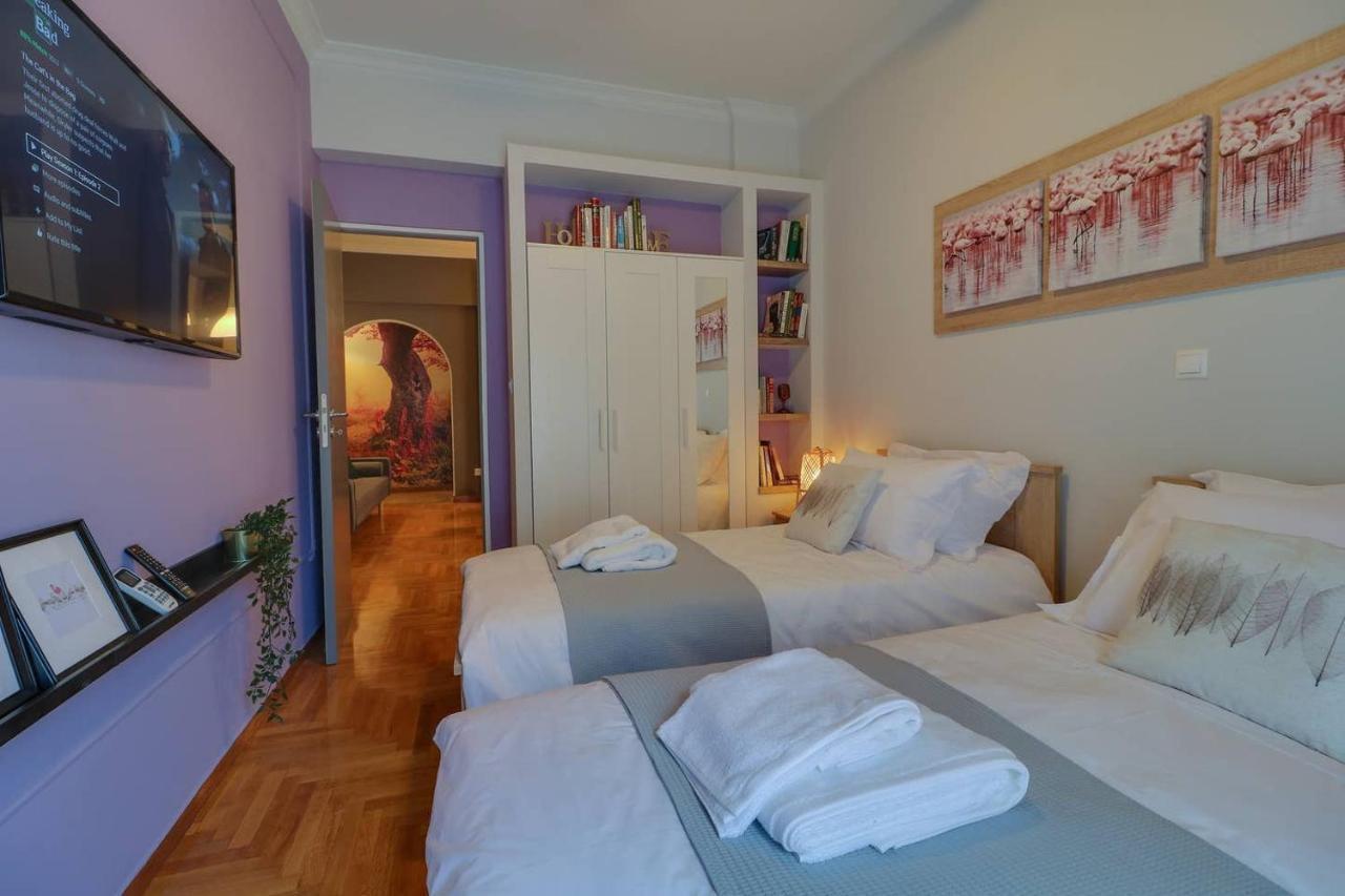 Victoria 5Star / 5Br Bigapt / Sauna / 2Min To Metro 雅典 外观 照片